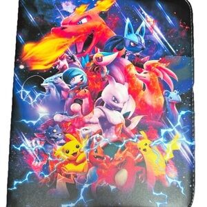 Pokémon Binder W/ 9 Pocket pages Sport Trading Card Storage Album Charzaird Mew
